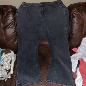 one 5 one brand black jean. Size 18W.